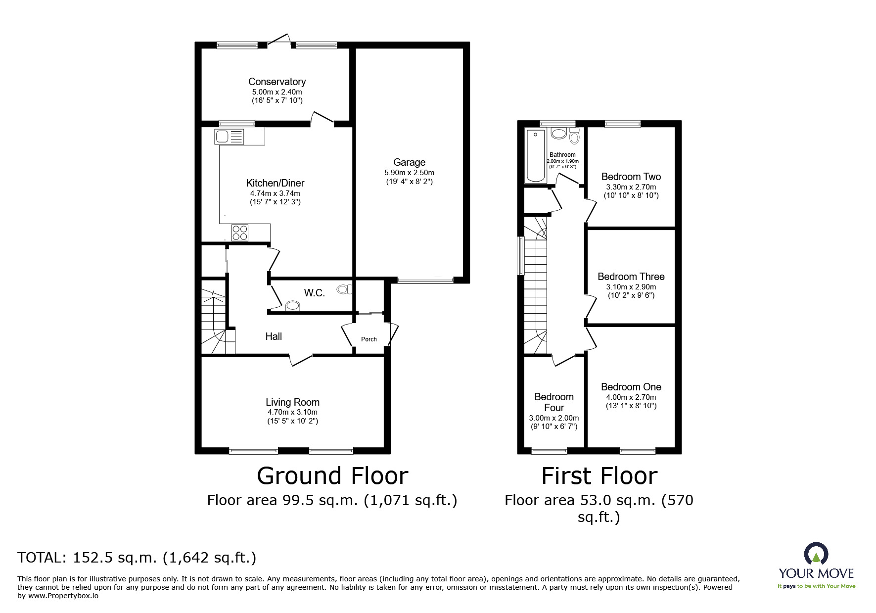 Floorplan of 4 bedroom Semi Detached House for sale, Templar Drive, London, SE28