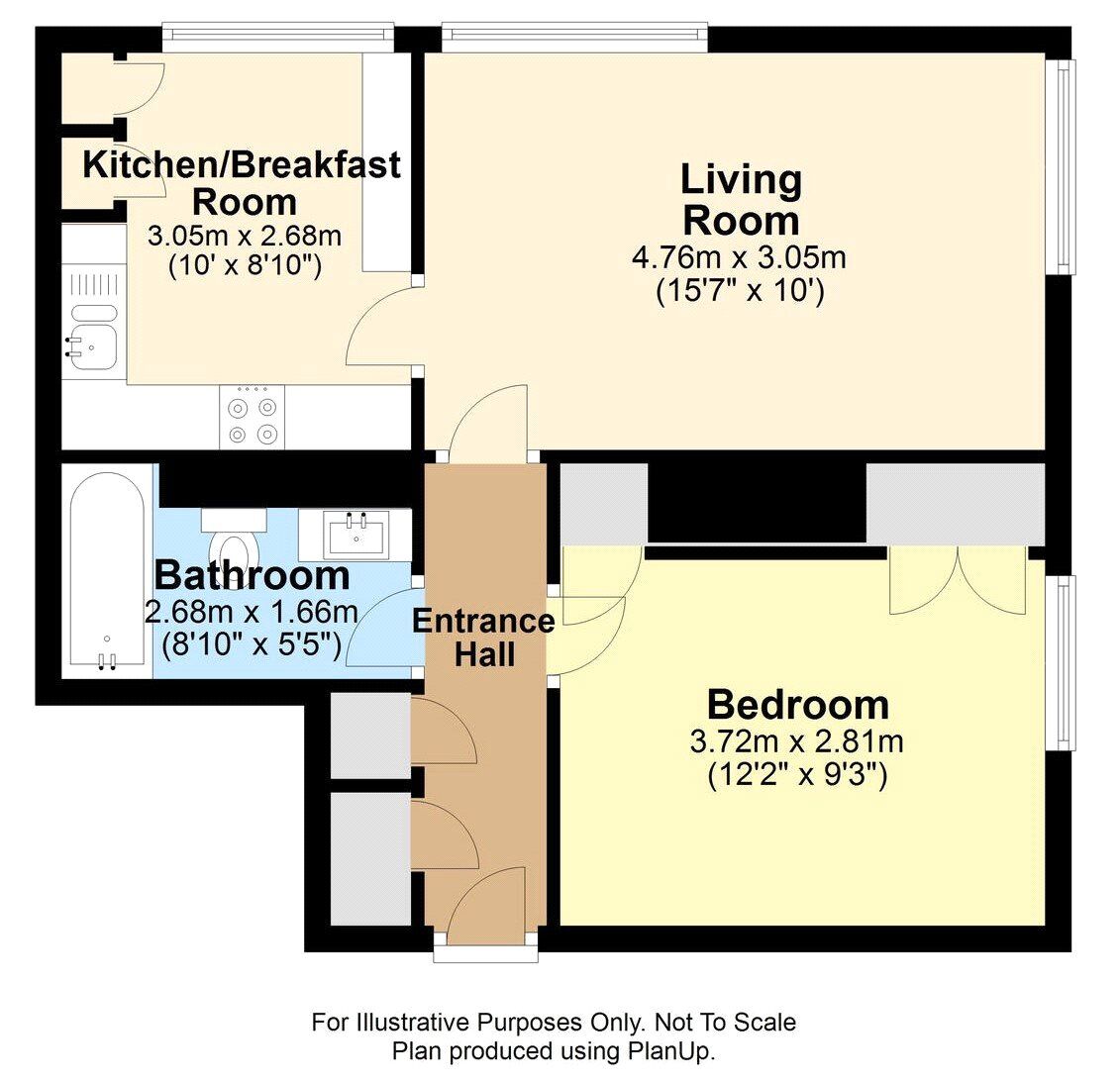 Floorplan of 2 bedroom  Flat for sale, Panfield Road, London, SE2