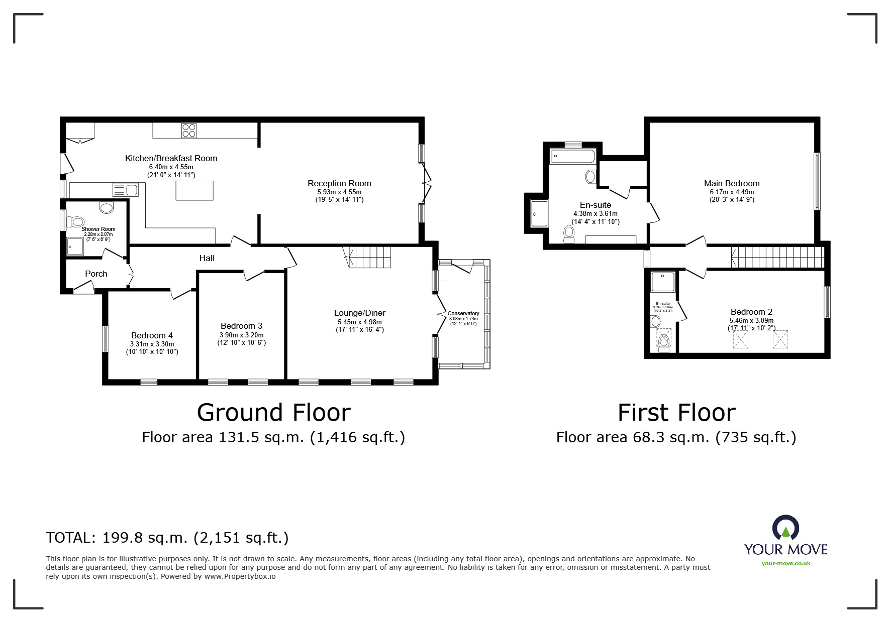 Floorplan of 4 bedroom Detached Bungalow for sale, Bedonwell Road, London, SE2