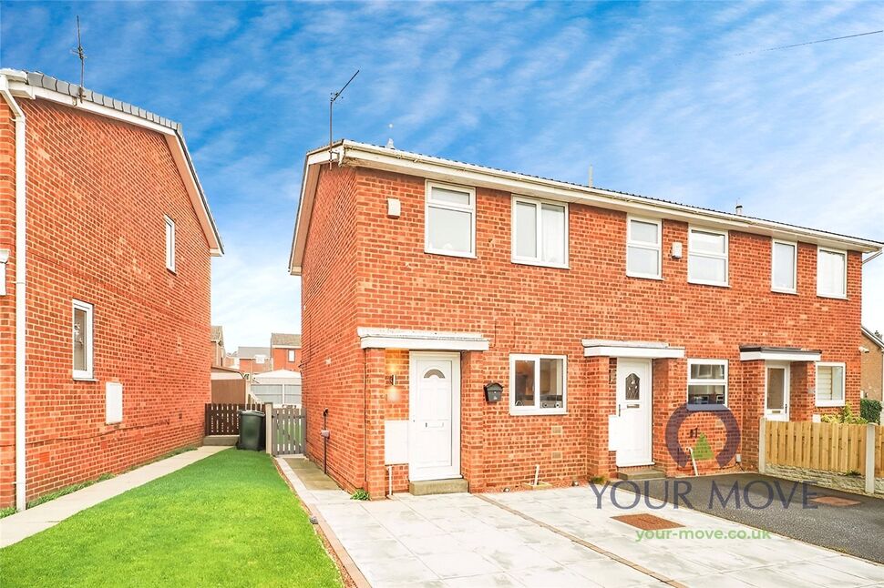 Main image of 2 bedroom End Terrace House for sale, Snailsden Way, Staincross, South Yorkshire, S75