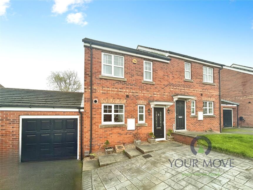 Main image of 3 bedroom Semi Detached House for sale, Stonefont Grove, Grimethorpe, South Yorkshire, S72