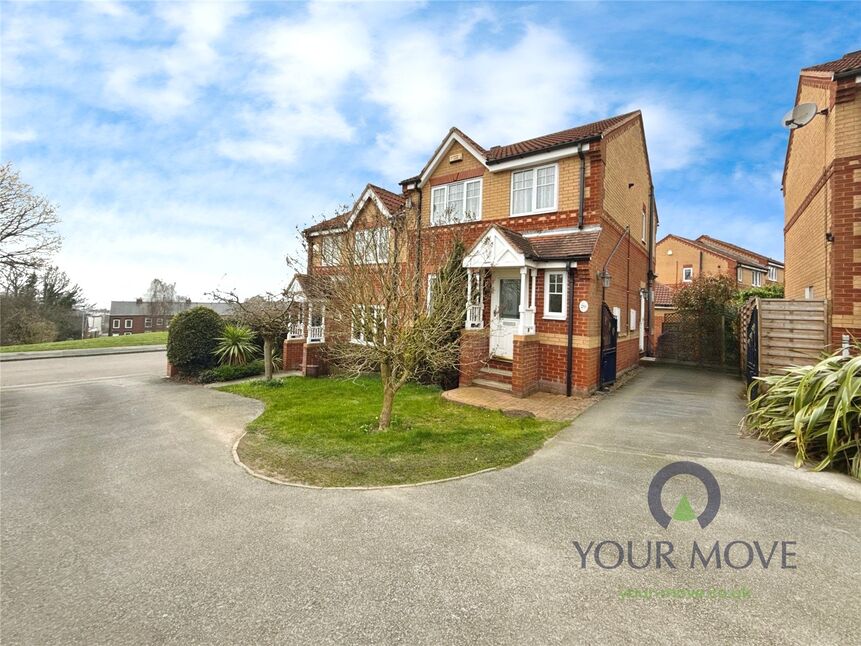 Main image of 3 bedroom Semi Detached House for sale, Croft Drive, Mapplewell, South Yorkshire, S75