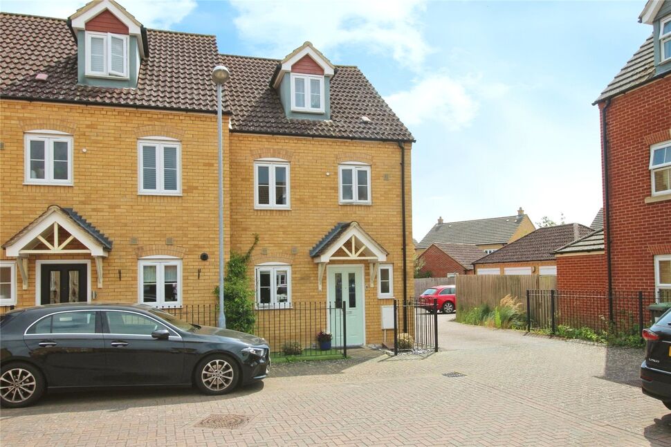 Main image of 3 bedroom End Terrace House for sale, Ribston Close, Bedford, Bedfordshire, MK41