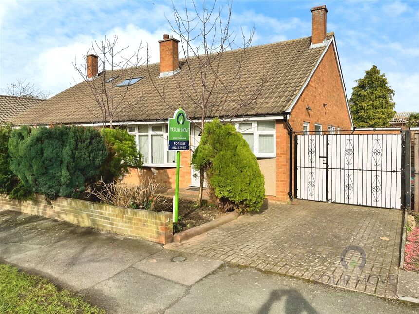 Main image of 3 bedroom Semi Detached Bungalow for sale, Chiltern Avenue, Bedford, Bedfordshire, MK41