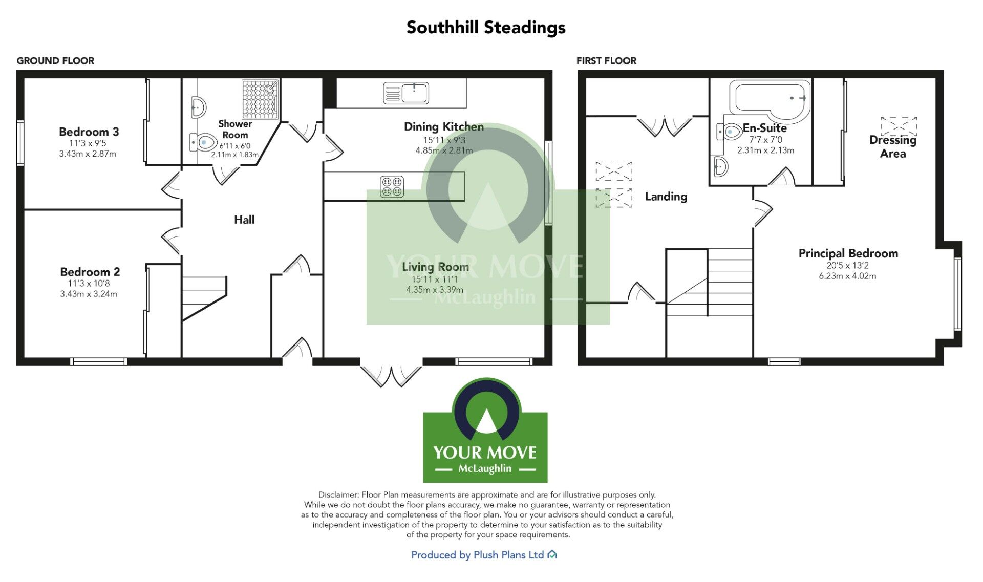 Floorplan of 3 bedroom Semi Detached House for sale, Bathgate, West Lothian, EH47