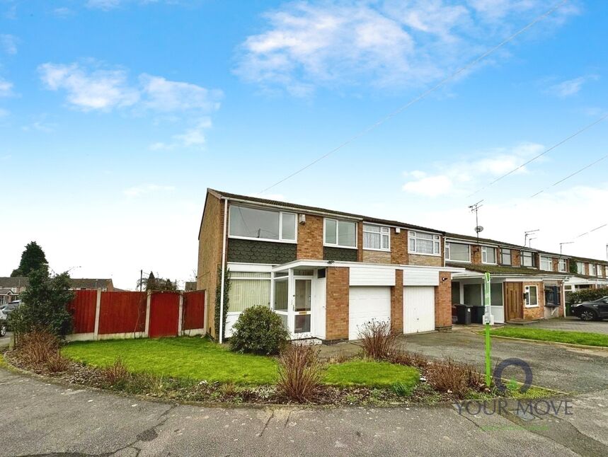 Main image of 3 bedroom End Terrace House for sale, Tregorrick Road, Exhall, Warwickshire, CV7