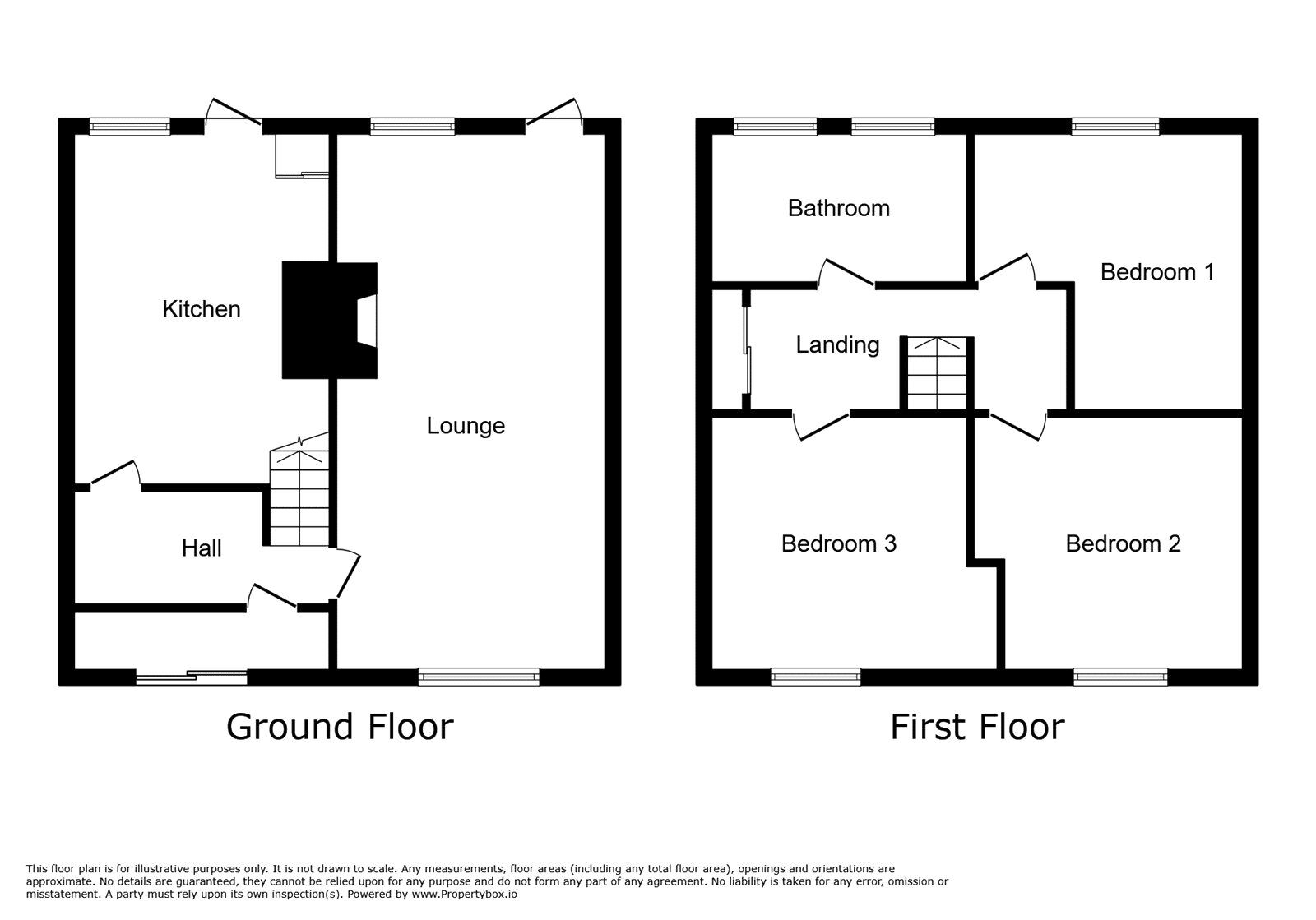 Floorplan of 3 bedroom Mid Terrace House to rent, Heathcote Street, Coventry, West Midlands, CV6