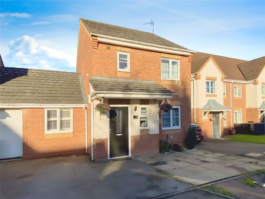 Main image of 3 bedroom Link Detached House for sale, Honeysuckle Close, Bedworth, Warwickshire, CV12