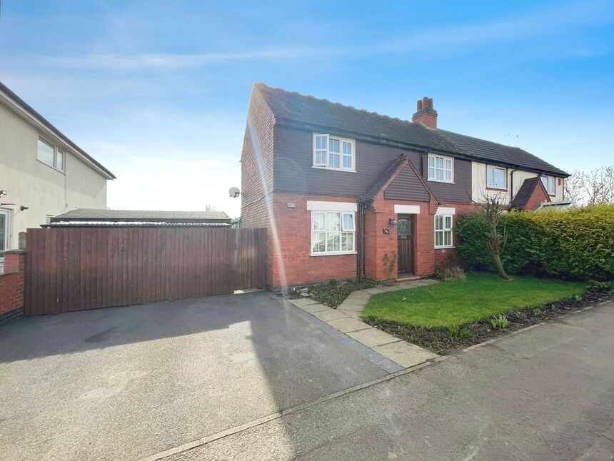 Main image of 3 bedroom Semi Detached House for sale, Newtown Road, Bedworth, Warwickshire, CV12