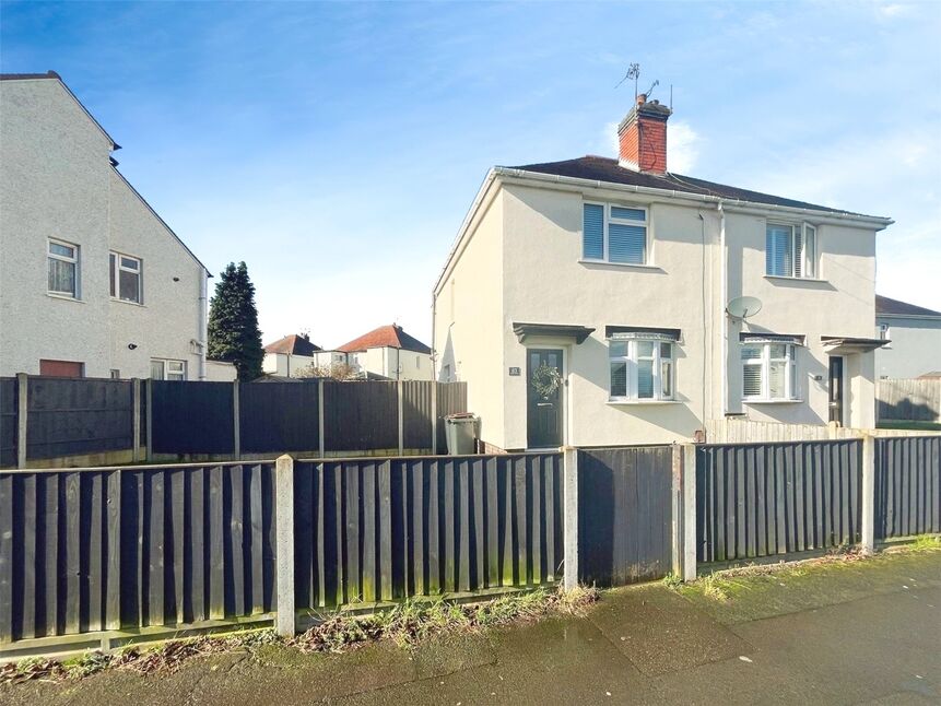 Main image of 2 bedroom Semi Detached House for sale, Johnson Road, Bedworth, Warwickshire, CV12