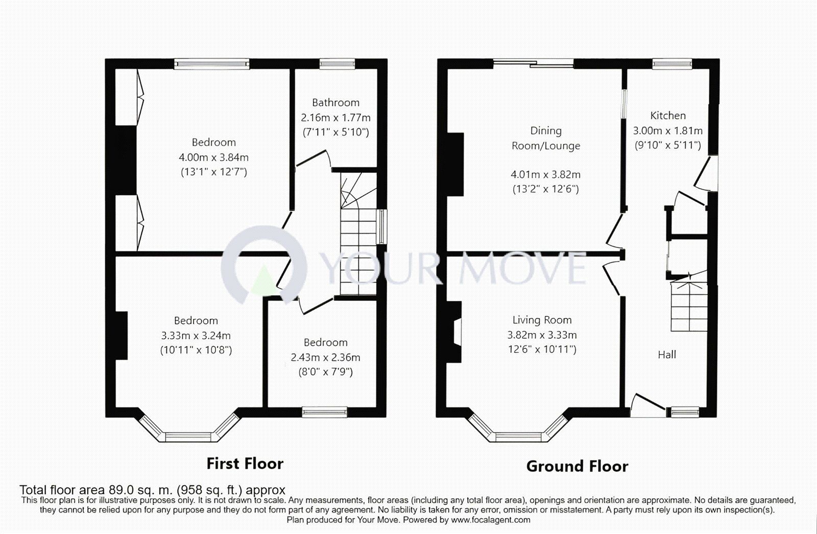 Floorplan of 3 bedroom Semi Detached House to rent, Sutlej Road, London, SE7