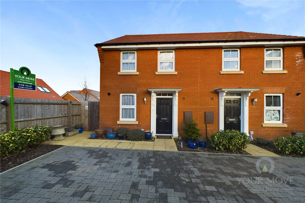 Main image of 3 bedroom Semi Detached House for sale, Alfred Way, Buckingham, Buckinghamshire, MK18