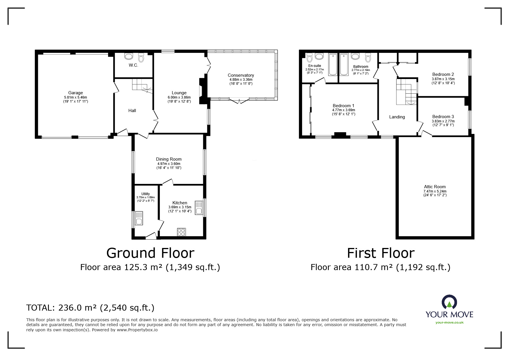 Floorplan of 3 bedroom Semi Detached House for sale, Dovecliff Road, Stretton, Staffordshire, DE13