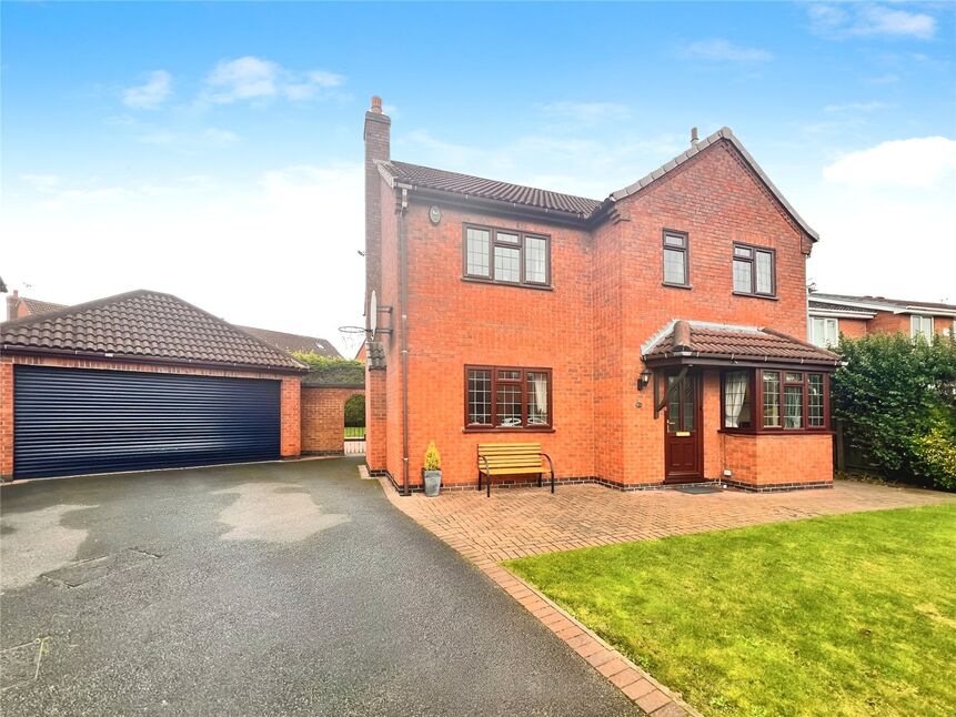 Main image of 4 bedroom Detached House for sale, Faraday Avenue, Stretton, Staffordshire, DE13