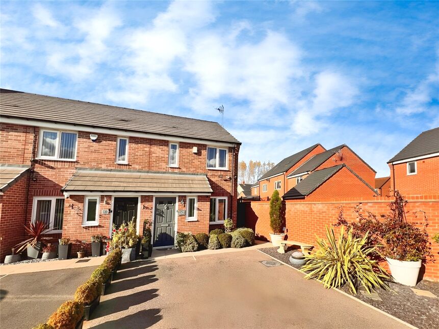 Main image of 2 bedroom End Terrace House for sale, Upton Drive, Burton-on-Trent, Staffordshire, DE14