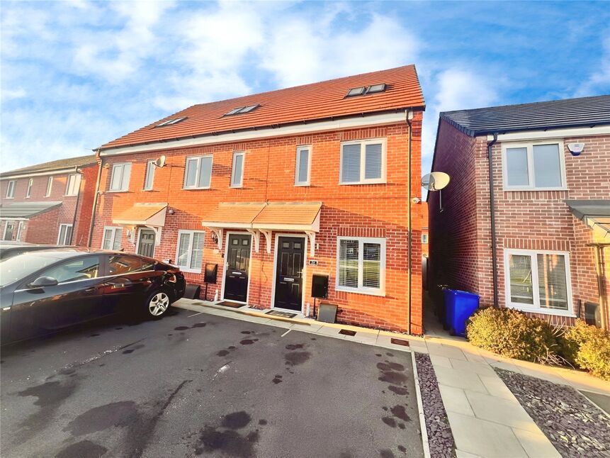 Main image of 3 bedroom End Terrace House for sale, Upton Drive, Burton-on-Trent, Staffordshire, DE14