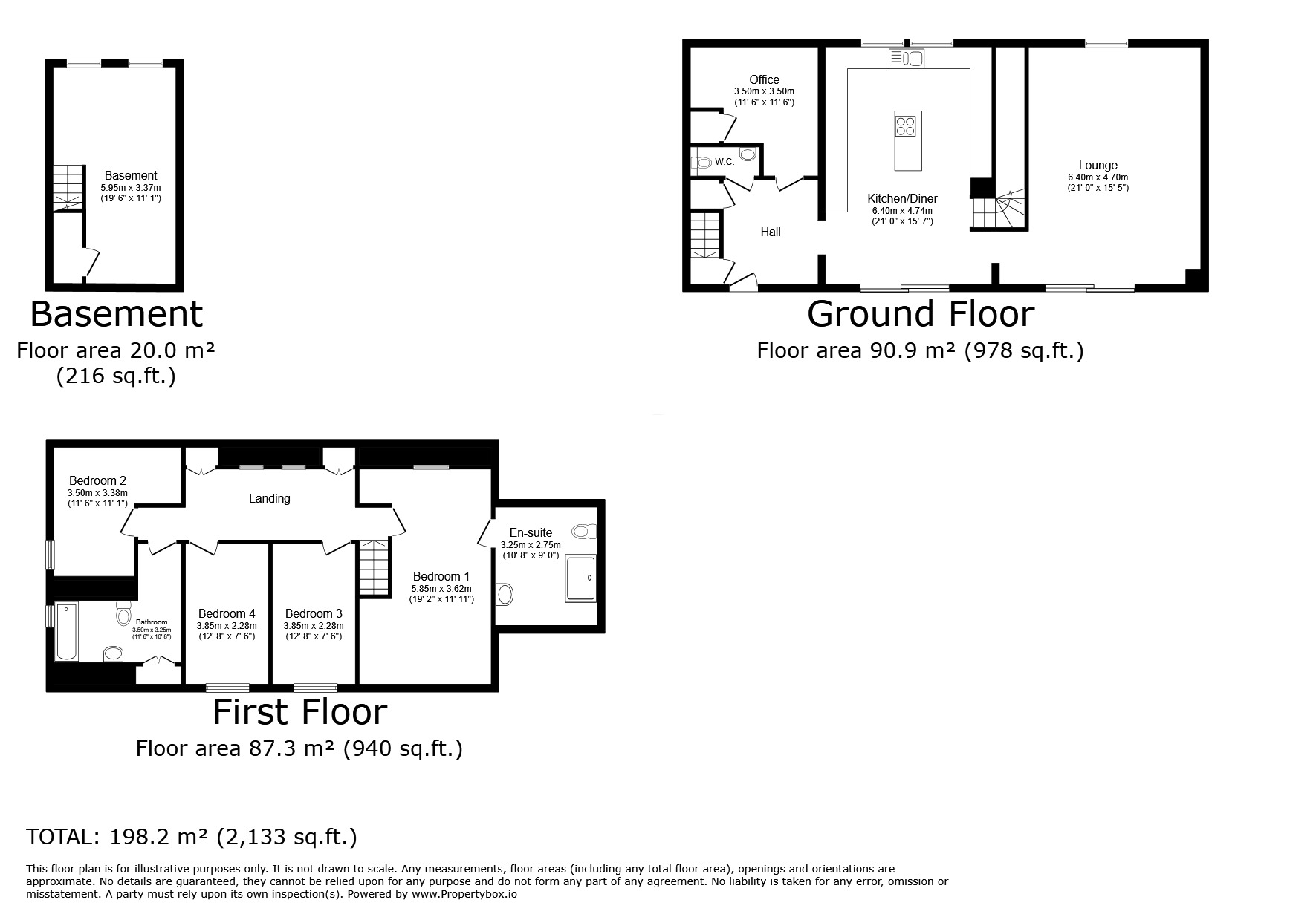 Floorplan of 5 bedroom Detached House for sale, Car Hill, Rotherham, South Yorkshire, S61