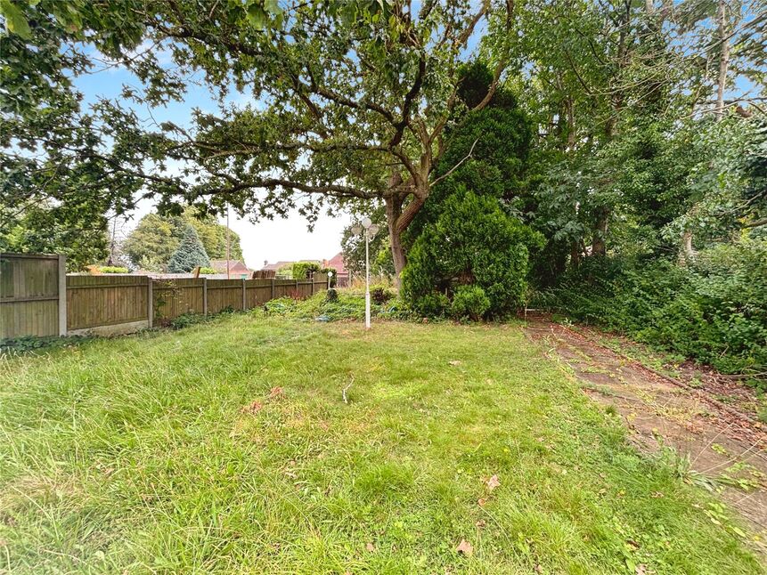 Rear Garden with Swimming Pool