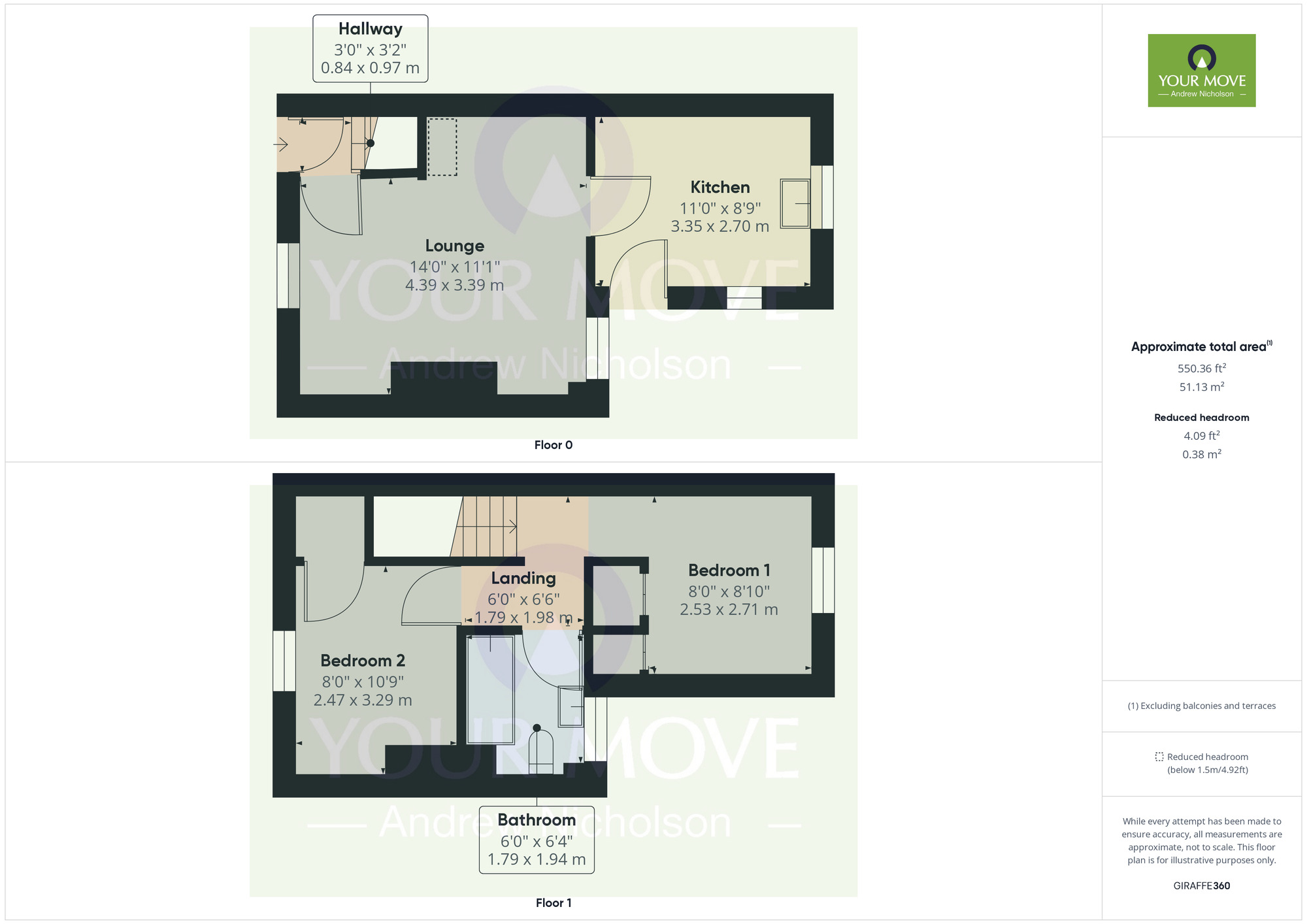 Floorplan of 2 bedroom End Terrace House for sale, Betley Street, Crewe, Cheshire, CW1