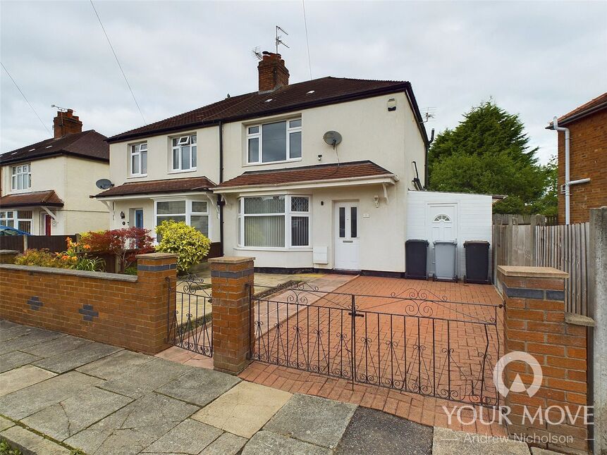 Main image of 2 bedroom Semi Detached House for sale, Pear Tree Avenue, Crewe, Cheshire, CW1