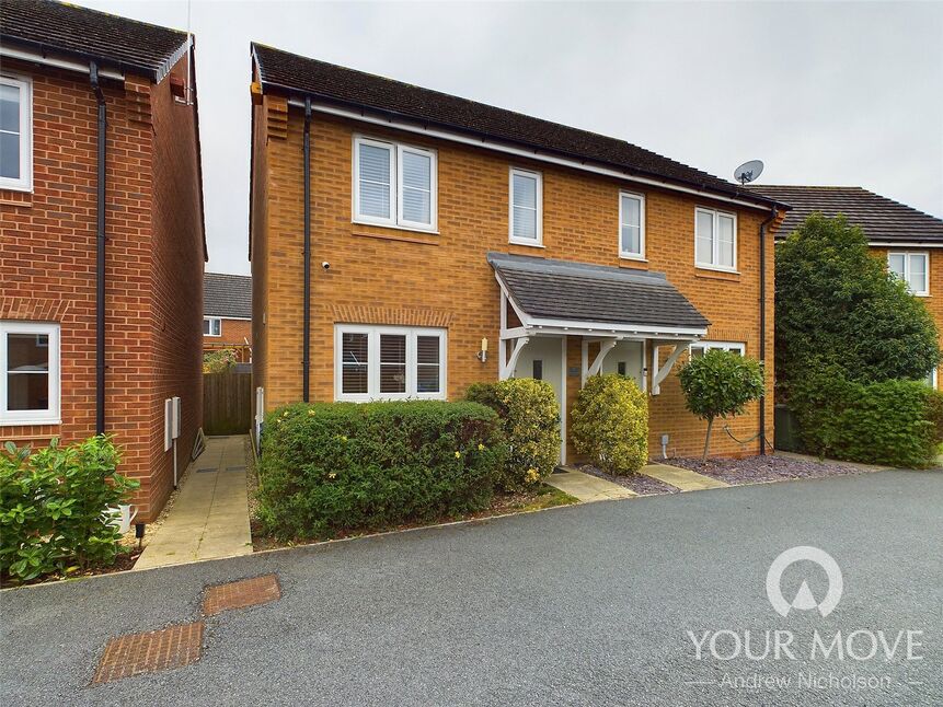 Main image of 2 bedroom Semi Detached House for sale, Wades Field Place, Crewe, Cheshire, CW1