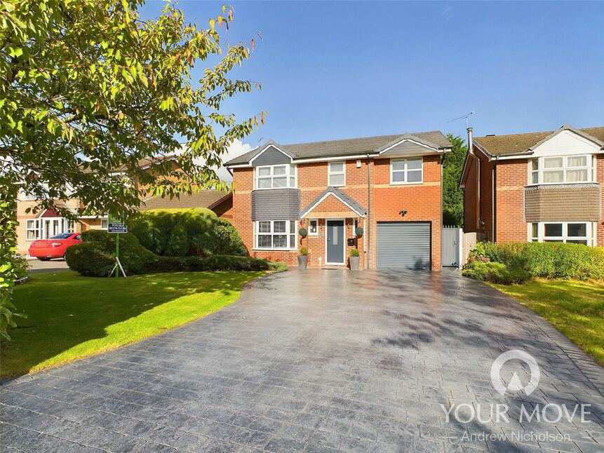 Main image of 4 bedroom Detached House for sale, Oakhurst Drive, Wistaston, Cheshire, CW2