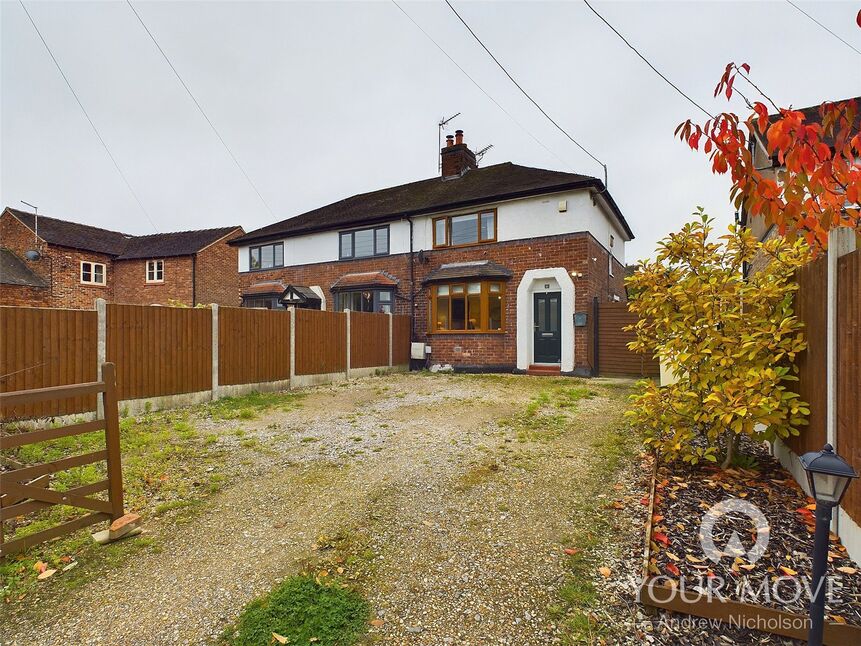 Main image of 2 bedroom Semi Detached House for sale, Groby Road, Crewe, Cheshire, CW1