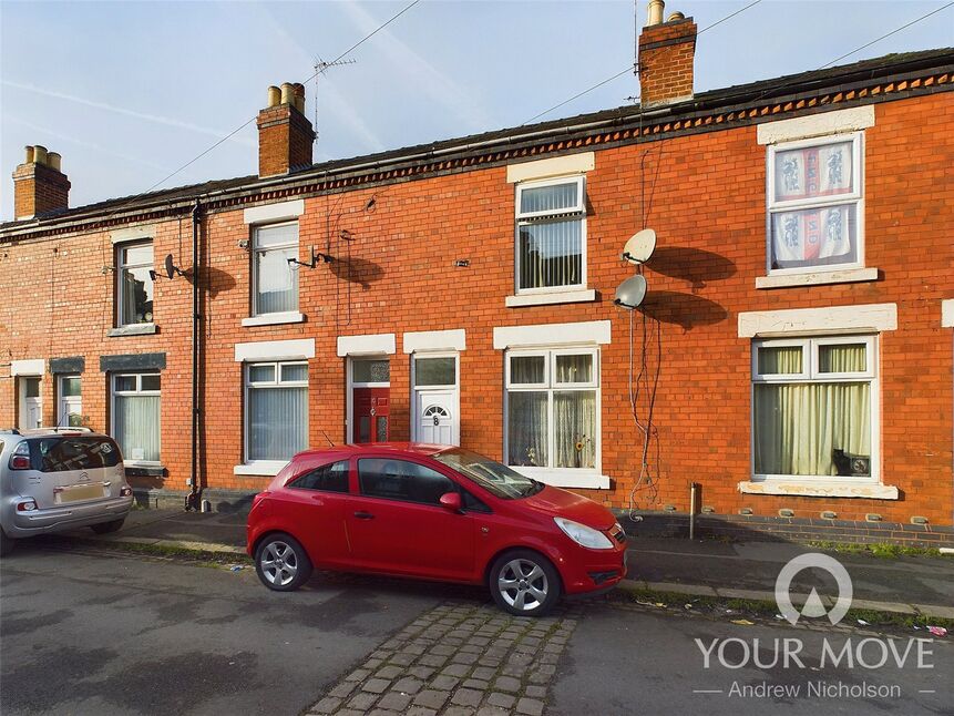 Main image of 2 bedroom Mid Terrace House for sale, Bright Street, Crewe, Cheshire, CW1