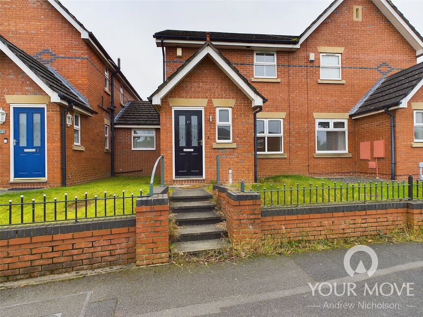 Main image of 3 bedroom Mid Terrace House for sale, Rockwood Avenue, Crewe, Cheshire, CW2