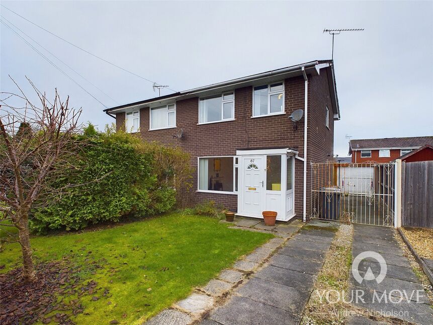 Main image of 3 bedroom Semi Detached House for sale, Lear Drive, Wistaston, Cheshire, CW2