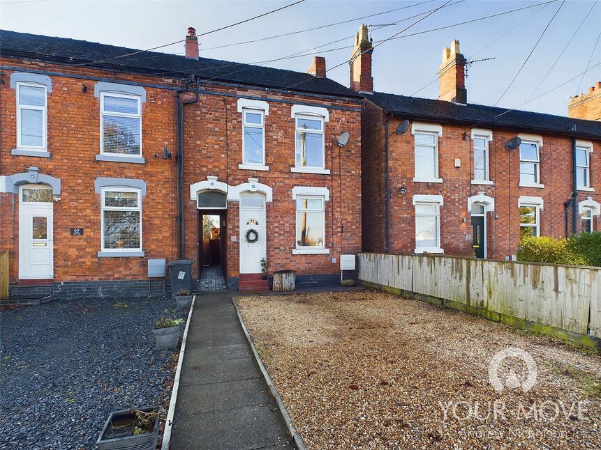 Main image of 3 bedroom End Terrace House for sale, Crewe Road, Shavington, Cheshire, CW2