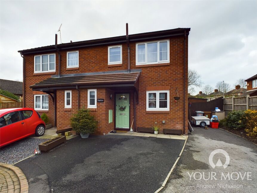 Main image of 3 bedroom Semi Detached House for sale, Dutton Way, Crewe, Cheshire, CW1