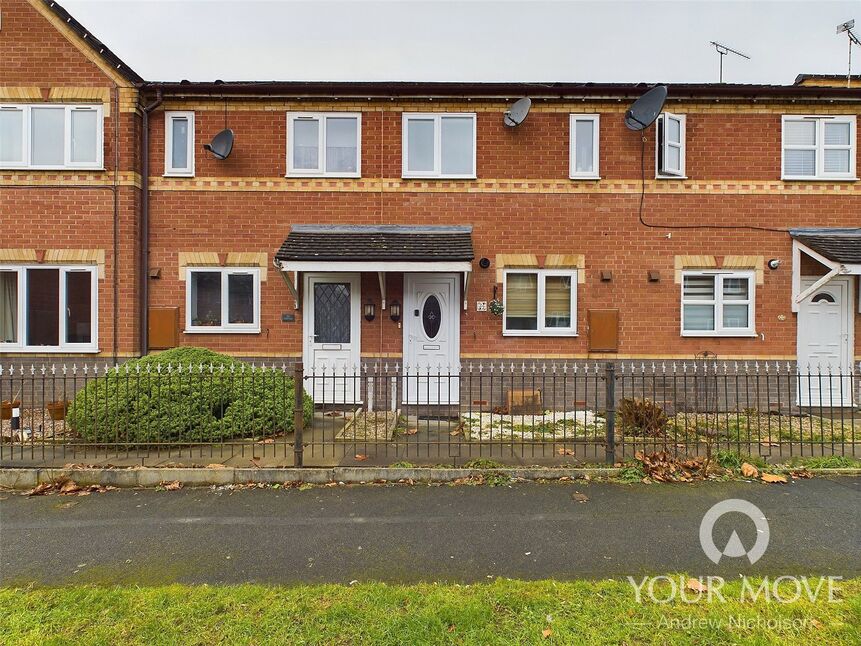 Main image of 2 bedroom Mid Terrace House for sale, Probert Close, Crewe, Cheshire, CW2