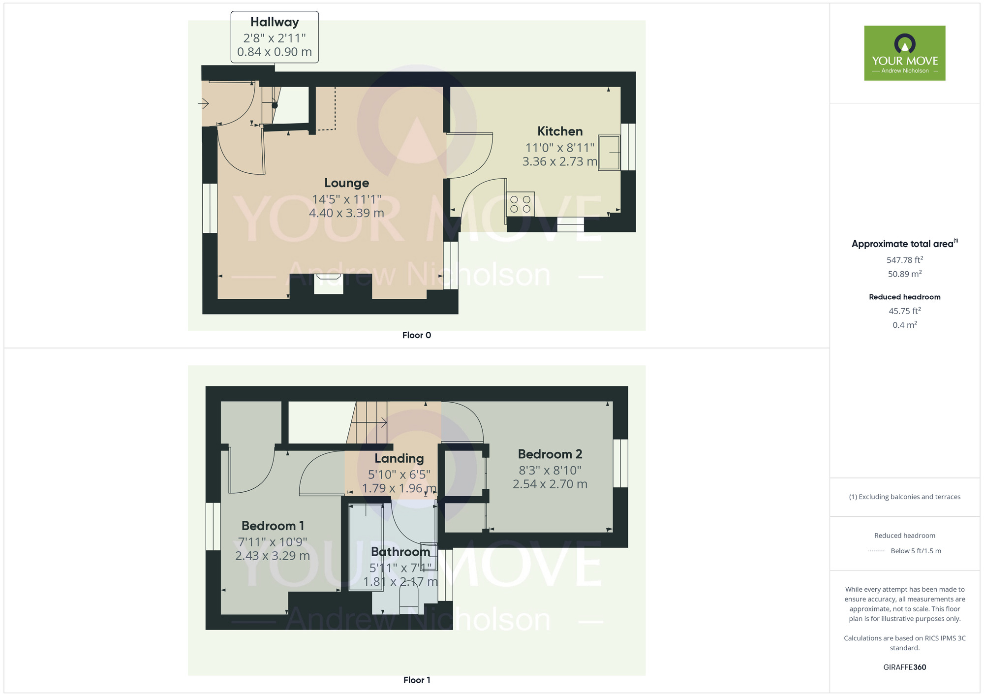 Floorplan of 2 bedroom End Terrace House to rent, Betley Street, Crewe, Cheshire, CW1