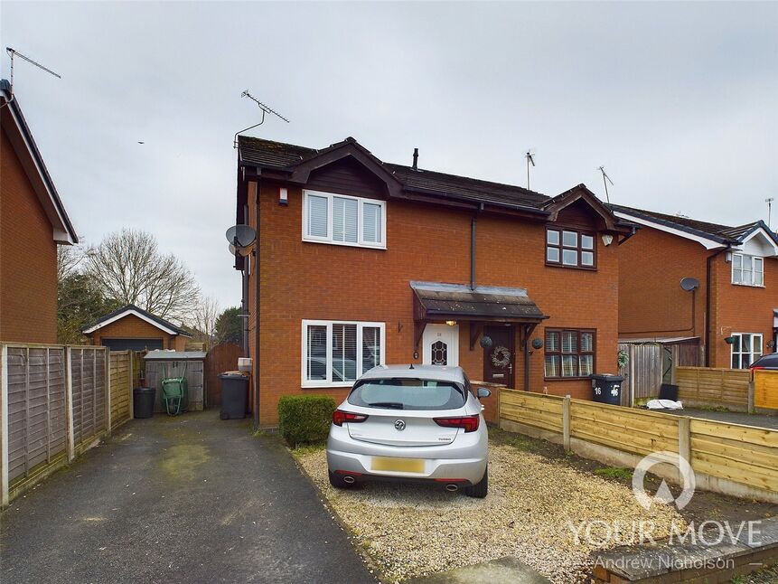 Main image of 3 bedroom Semi Detached House for sale, Sandhurst Avenue, Wistaston, Cheshire, CW2