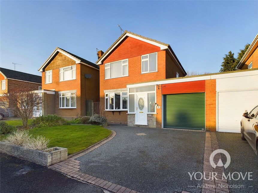 Main image of 3 bedroom Link Detached House for sale, Merebank Road, Crewe, Cheshire, CW2