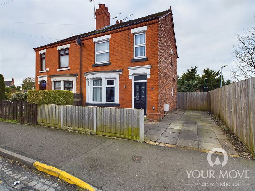 Main image of 3 bedroom Semi Detached House for sale, Sherwin Street, Crewe, Cheshire, CW2