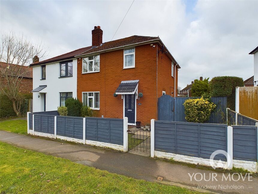 Main image of 3 bedroom Semi Detached House for sale, Moreton Road, Crewe, Cheshire, CW2