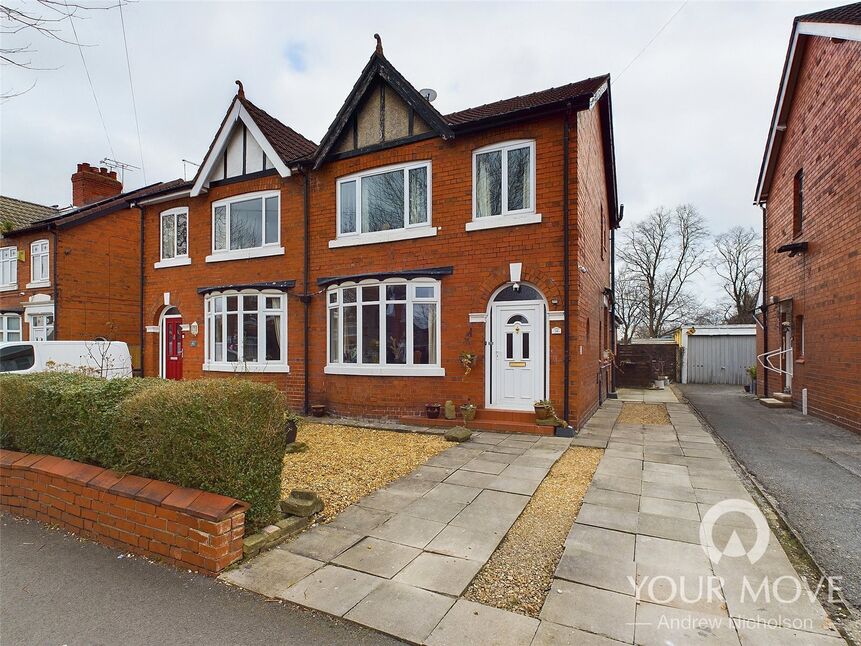 Main image of 3 bedroom Semi Detached House for sale, Lunt Avenue, Crewe, Cheshire, CW2