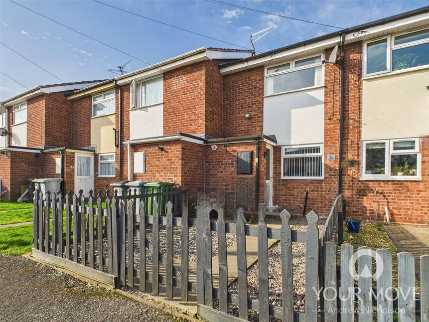 Main image of 2 bedroom Mid Terrace House for sale, Bidvale Way, Crewe, Cheshire, CW1