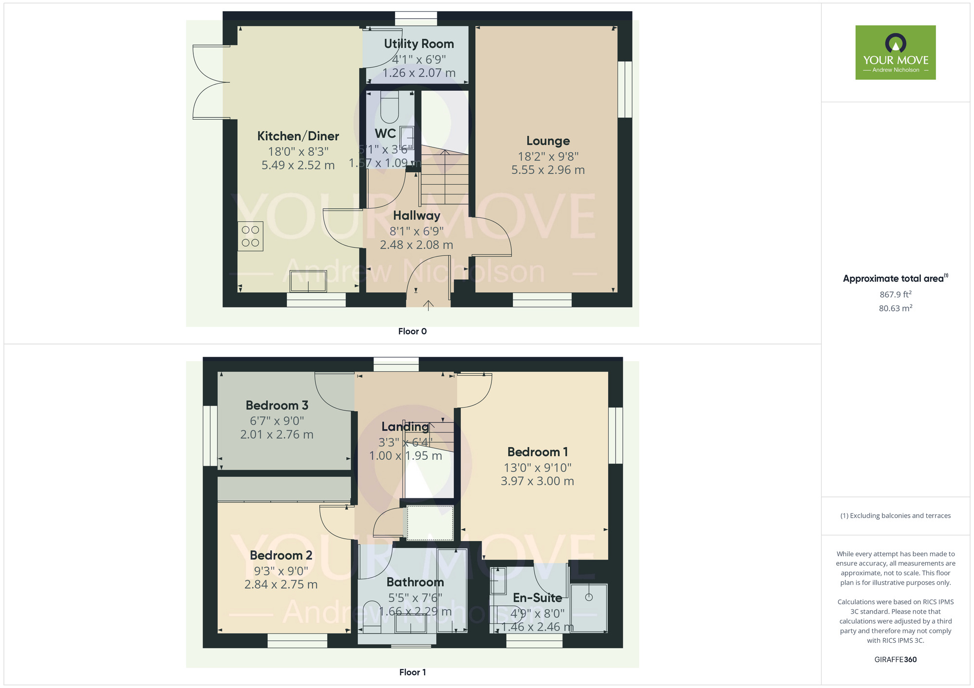 Floorplan of 3 bedroom Detached House for sale, Corbetts Close, Wistaston, Cheshire, CW2