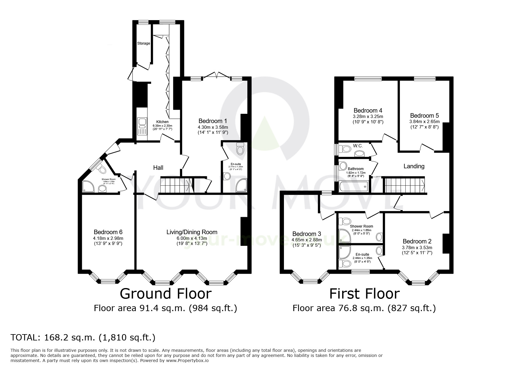 Floorplan of 6 bedroom Semi Detached House for sale, Shepherds Lane, Dartford, Kent, DA1