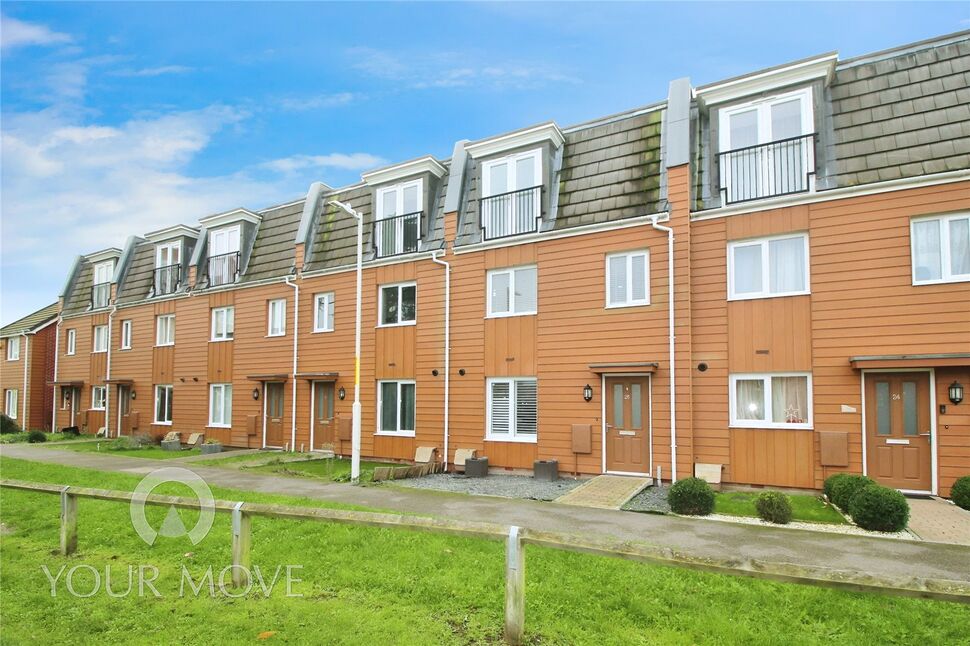 Main image of 4 bedroom Mid Terrace House to rent, Fourier Grove, Dartford, Kent, DA1