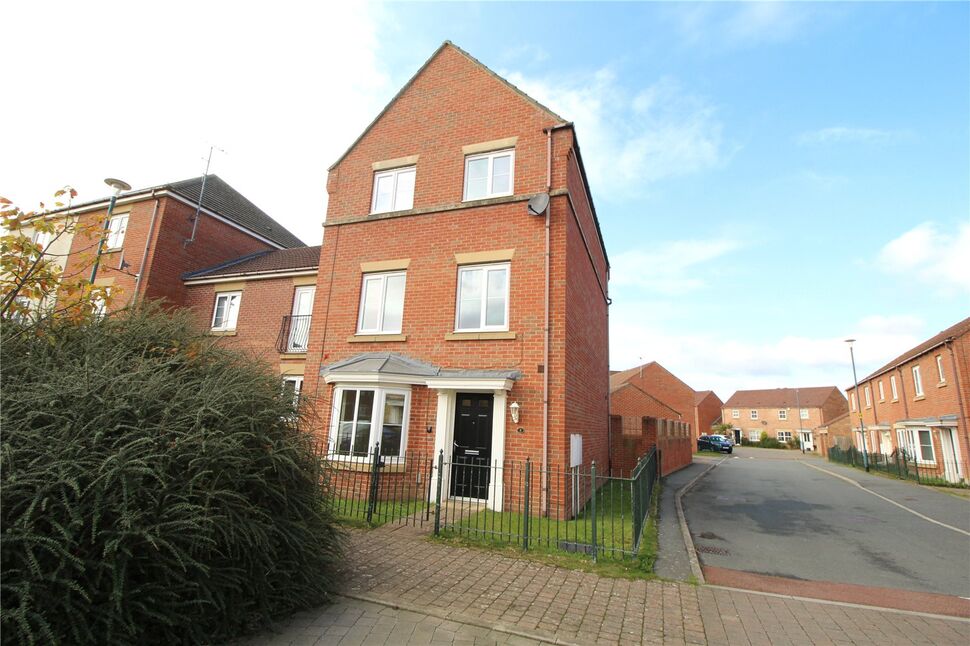 Main image of 4 bedroom End Terrace House for sale, Hubback Square, Darlington, Durham, DL2