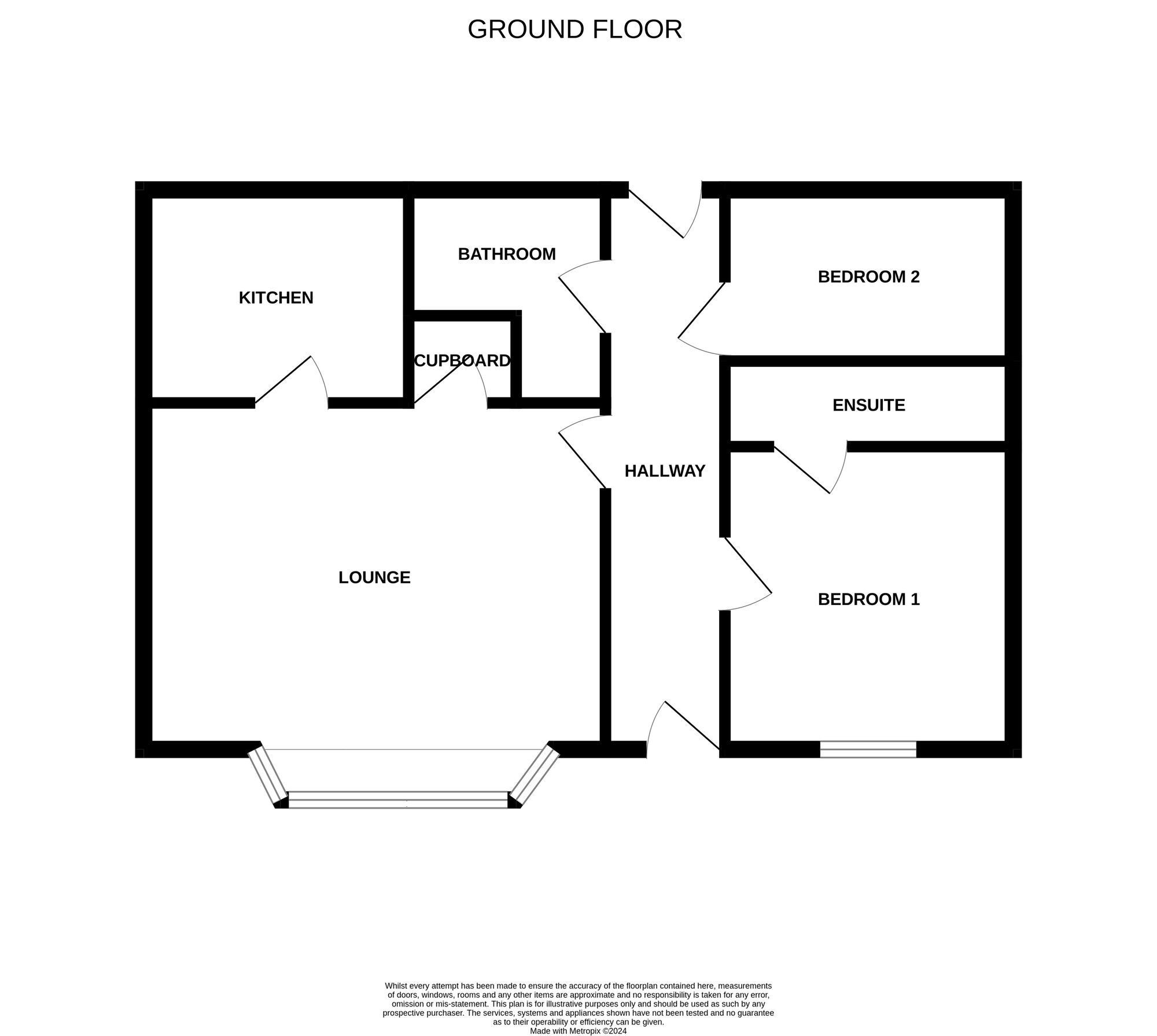 Floorplan of 2 bedroom  Flat for sale, Victoria Road, Darlington, DL1