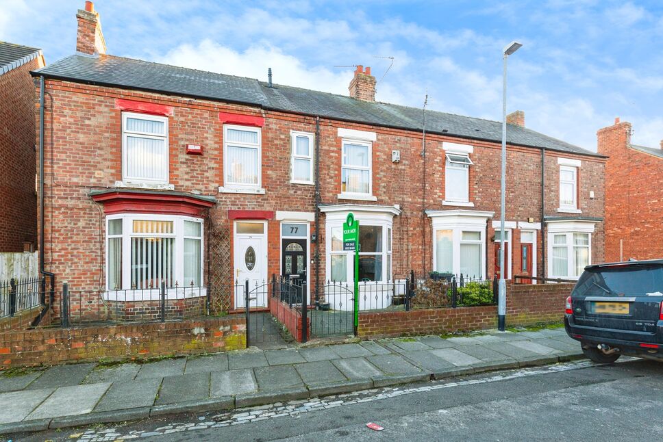 Main image of 2 bedroom Mid Terrace House for sale, Belgrave Street, Darlington, DL1