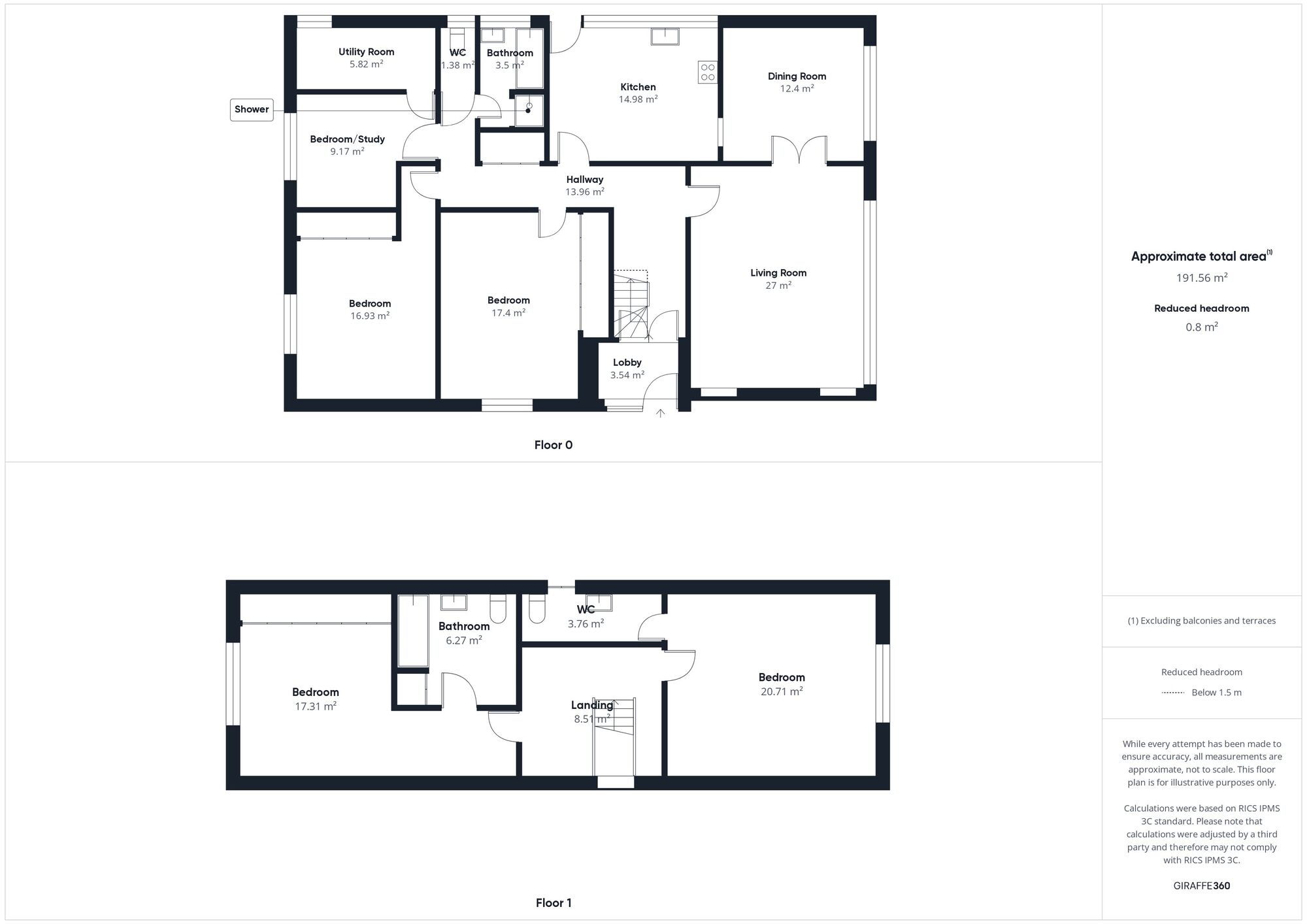 Floorplan of 5 bedroom Detached House for sale, Teesdale Avenue, Darlington, DL3