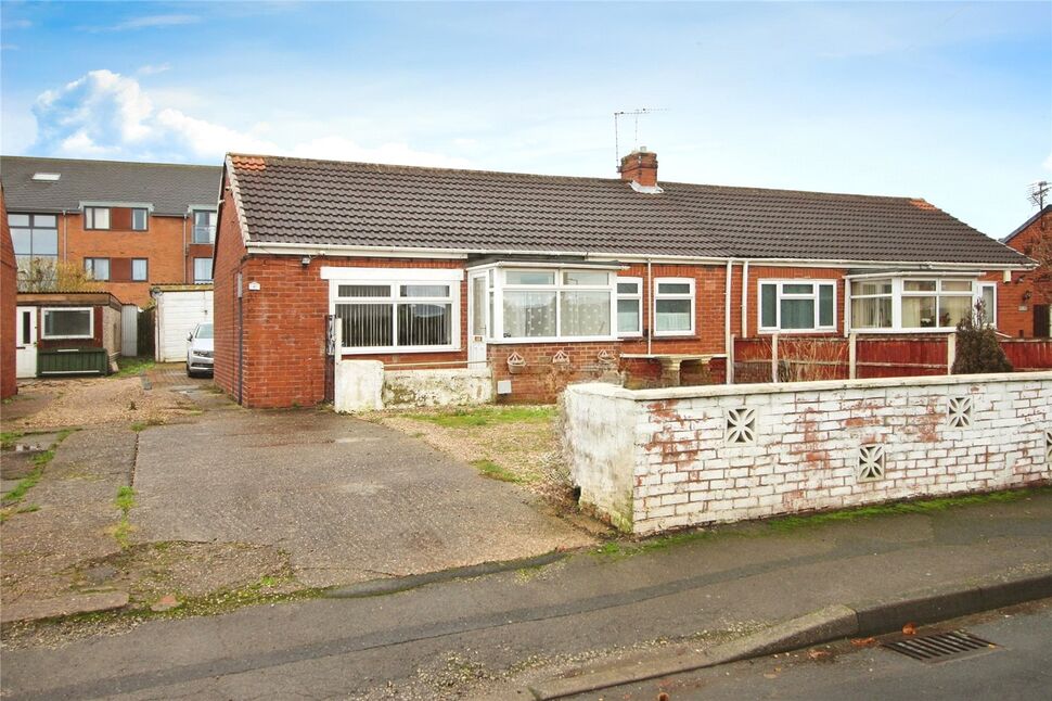 Main image of 2 bedroom Semi Detached Bungalow for sale, Bungalow Road, Edlington, South Yorkshire, DN12