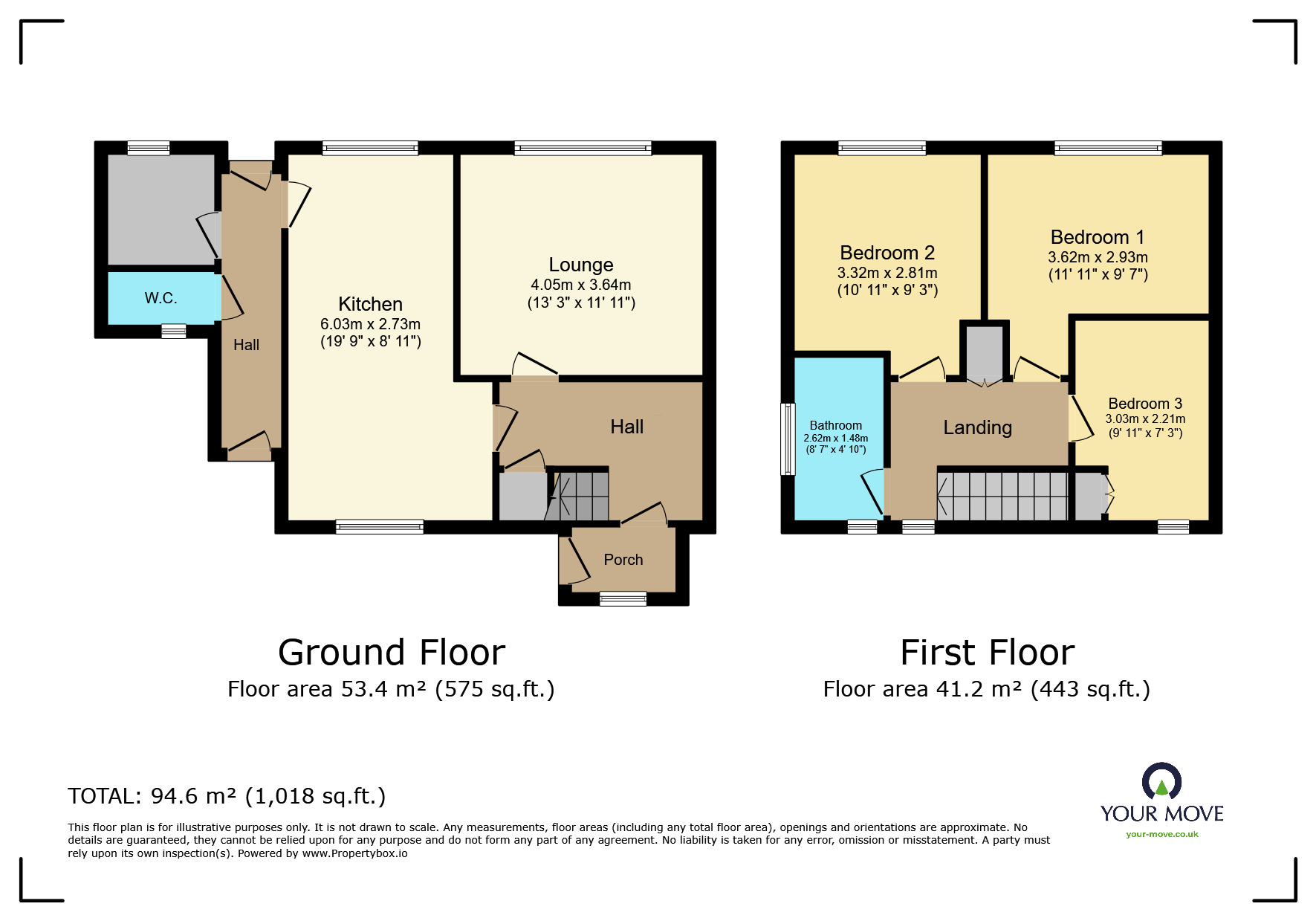 Floorplan of 3 bedroom Semi Detached House for sale, Petersgate, Scawthorpe, Doncaster, South Yorkshire, DN5