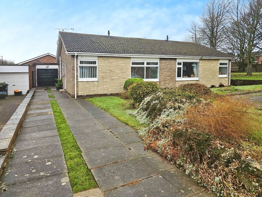 Main image of 2 bedroom Semi Detached Bungalow for sale, Bruncroft Close, Doncaster, South Yorkshire, DN4